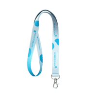 Nachhaltiges rPET Basic Schlüsselband Lanyard