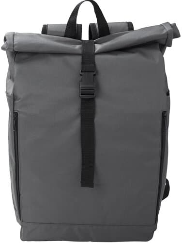 rPET-Polyester (600D) Rucksack mit Rollverschluss Evie