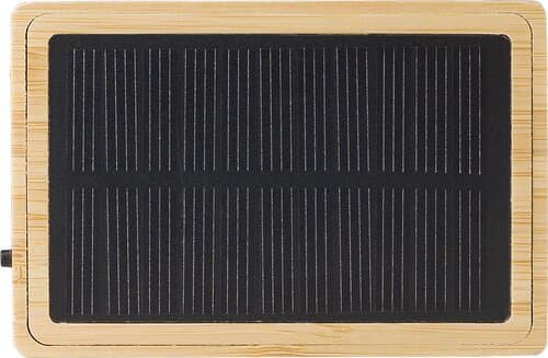 Kabelloser Lautsprecher Fox | Bambus | Solar