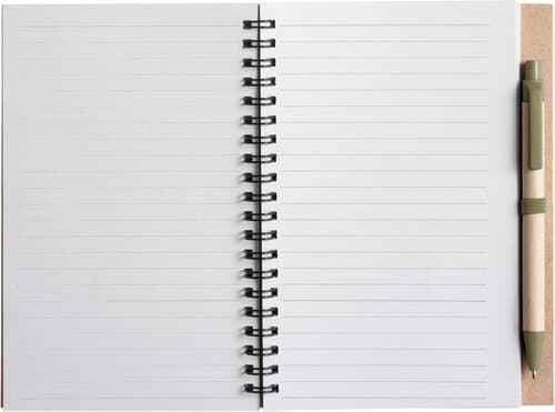 Notizbuch aus recyceltem Papier Stella