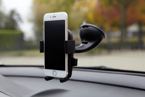 Telefonhalter aus Kunststoff Laurine