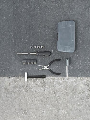 Werkzeug-Set , 10 tlg. aus Metall Blaine