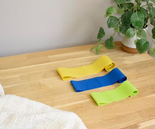 Set aus drei elastischen Sportbändern Bettina