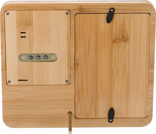 Wetterstation aus Bambus Colton