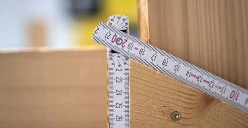 Faltbarer Zollstock aus Holz Jessica 400 Serie