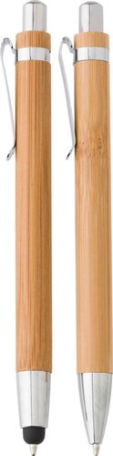 Kugelschreiber-Set aus Bambus Darlene