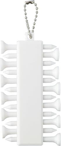 Golftee-Set Aveline aus recyceltem ABS