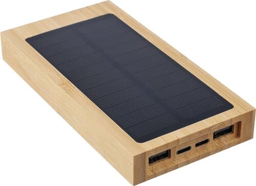 Bambus Solar-Powerbank Elz