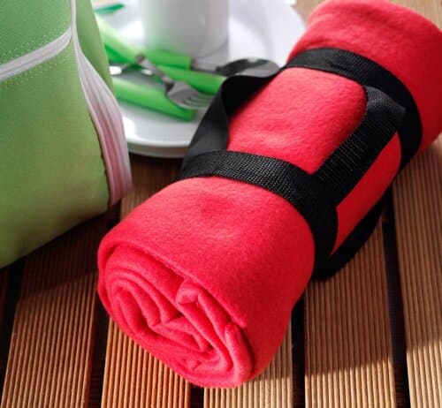 Fleece-Picknickdecke Nora