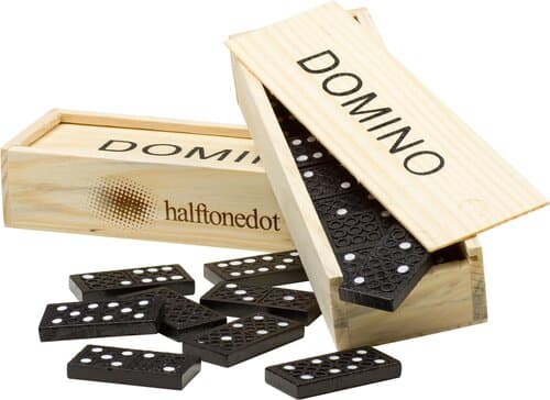 Domino-Spiel Enid | Recycling-Holz