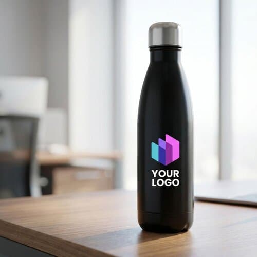 Recyceltem doppelwandige Trinkflasche aus Edelstahl Lombok