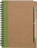 Notizbuch Stella | Recycelter Karton | Liniert | Kugelschreiber