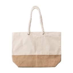 Einkaufstasche Diego | Baumwolle 280 g/m² | Juteboden – Bild 1