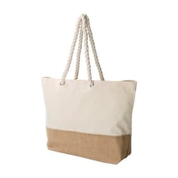 Einkaufstasche Diego | Baumwolle 280 g/m² | Juteboden – Bild 2