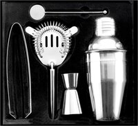 CocktailshakerSet aus Edelstahl Natalina