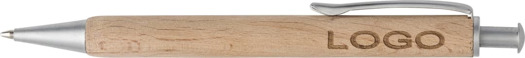 Kugelschreiber aus Buchenholz Marissa