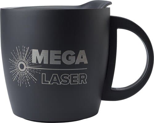 Doppelwandiger Kaffeebecher aus Edelstahl (350 ml) Rania