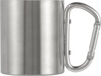 Doppelwandiger Kaffeebecher aus Edelstahl 185 ml Nella