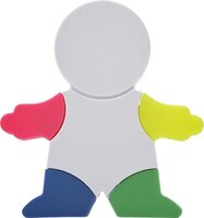 Textmarkerin FigurForm aus Kunststoff Ella