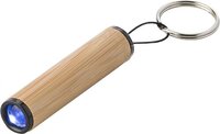 MiniTaschenlampe aus Bambus mit Schlüsselanhänger Ilse