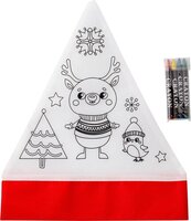 Weihnachtsmütze aus NonWoven 80 grm Maryse