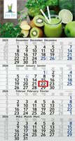 4Monatskalender Budget 4 Recycling Einblatt