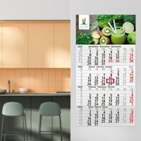 4Monatskalender Budget 4 Recycling Einblatt