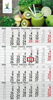 4Monatskalender Budget 4 Recycling Einblatt