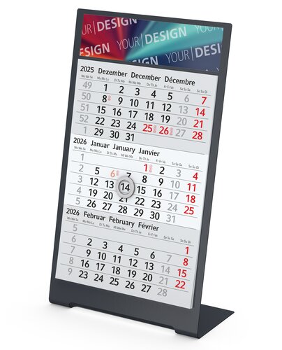 Tischkalender Desktop 3 Color Bestseller