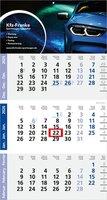 3Monatskalender Logic 3 Post Bestseller Einblatt
