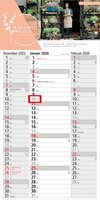 3Monatskalender Spectrum 3 Bestseller Einblatt
