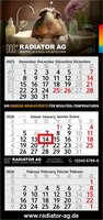 3Monatskalender Profil 3 Bestseller Mehrblock