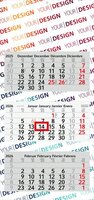 3-Monatskalender Profil 3 Recycling Mehrblock