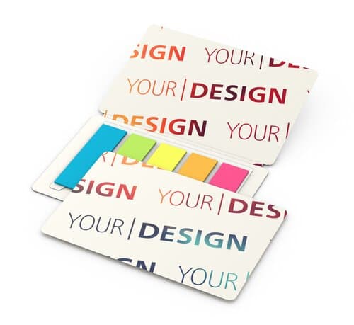 Haftmarker-Set Multi-Card Papiermarker Recycling, mikroperforierter Umschlag