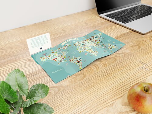 Faltplan Concept-Card Large Recycling