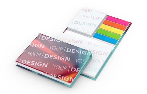 Haftnotiz-Set Brüssel Bookcover Bestseller, 50/50 Blatt