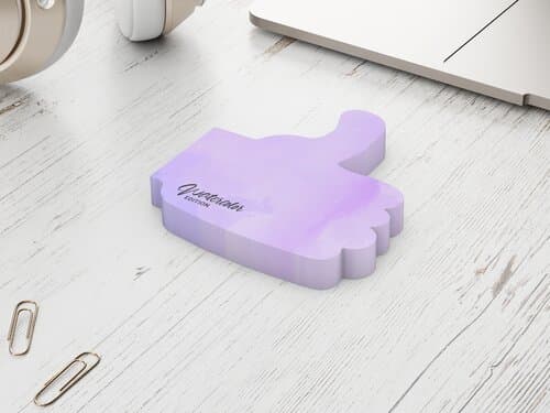 Haftnotiz Form 100 × 72