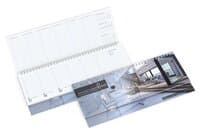 Tisch-Querkalender Compact 1 Woche  2 Seiten 820 Uhr