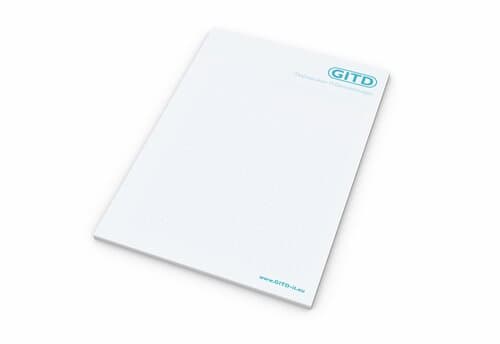 Schreibblock Seiten individuell gestaltbar