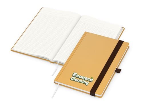 Notizbuch Organic-Book RECYCLING Apfelleder-Hardcover farbig A5