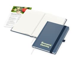 Notizbuch Organic-Book RECYCLING Apfelleder-Hardcover farbig A5 – Bild 1