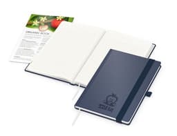 Notizbuch Organic-Book RECYCLING Apfelleder-Hardcover farbig A5 – Bild 1