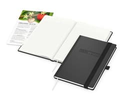 Notizbuch Organic-Book RECYCLING Apfelleder-Hardcover farbig A5 – Bild 2