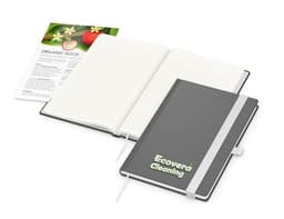 Notizbuch Organic-Book RECYCLING Apfelleder-Hardcover farbig A5 – Bild 1