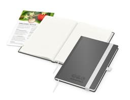 Notizbuch Organic-Book RECYCLING Apfelleder-Hardcover farbig A5 – Bild 1