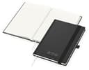 Notizbuch Organic-Book RECYCLING Apfelleder-Hardcover farbig A5 in schwarz
