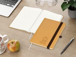 Notizbuch Organic-Book RECYCLING Apfelleder-Hardcover farbig A5 – Bild 3