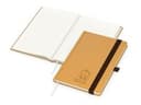 Notizbuch Organic-Book RECYCLING Apfelleder-Hardcover farbig A5 in orange