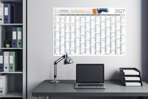 Wandplaner Horizont EXPRESS 1.020 × 680 mm Dez. Vorjahr – Jan. Folgejahr