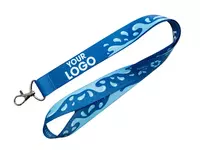 Nachhaltiges rPET Basic Schlüsselband Lanyard